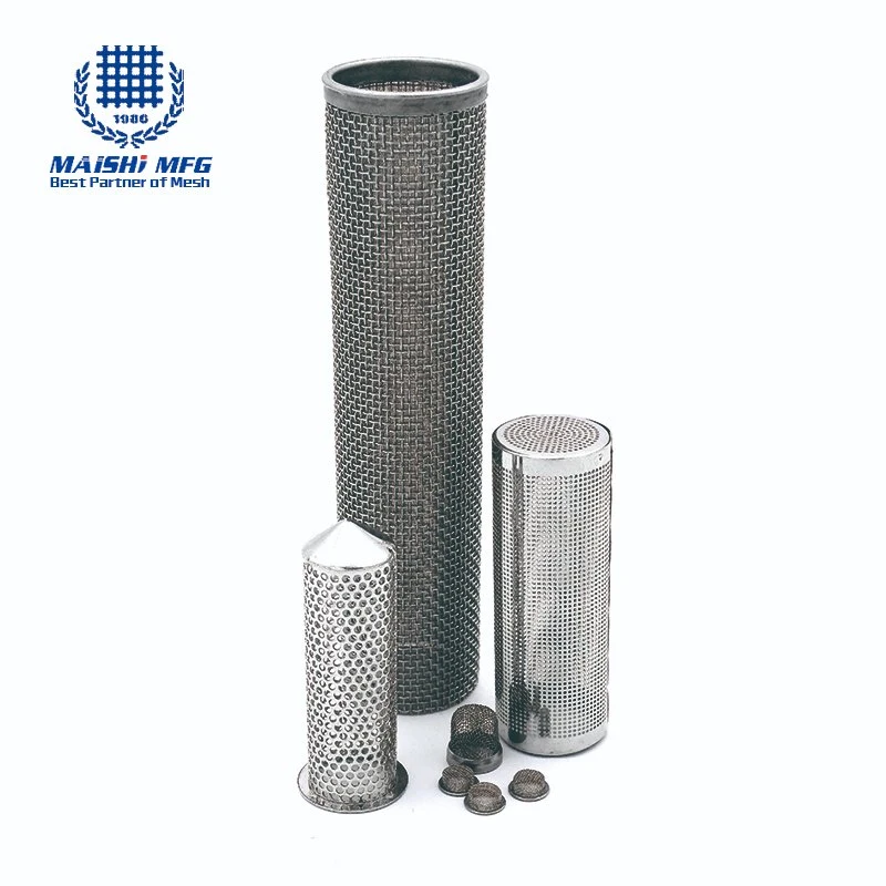 Customize 304 Stainless Steel Wire Mesh Cylinder Filter