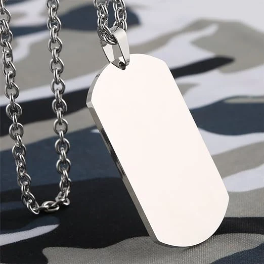 Fabricant de vendre le métal Dog Tag nom gravé émail les animaux de compagnie ID Tag