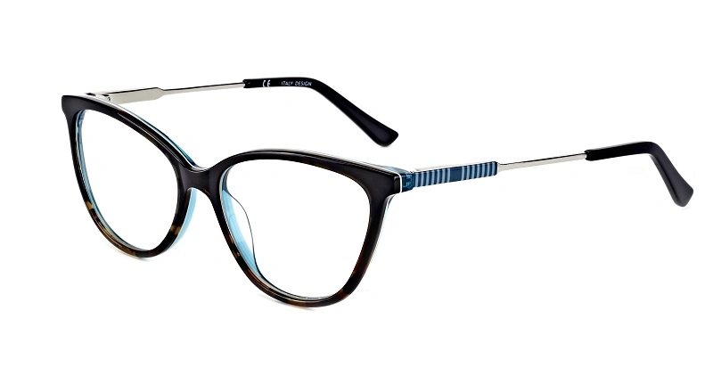 Classic Fashion Cat Eye Spectacle Frame Acetate Optical Glasses Myopia