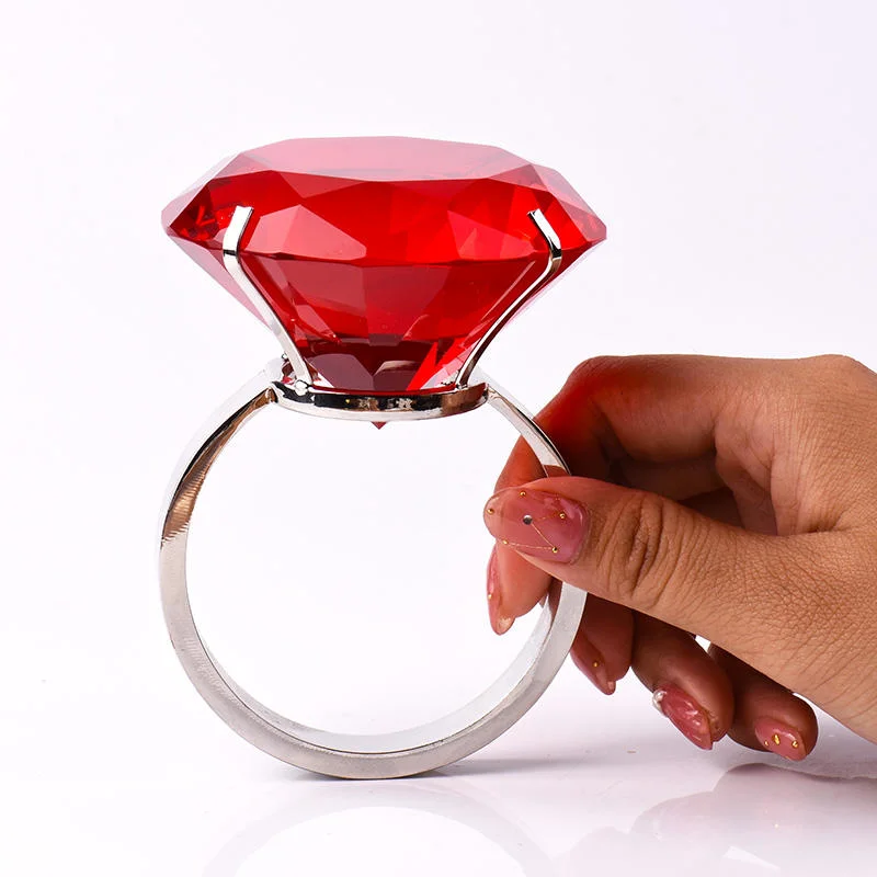 High Quality Crystal Diamond Paperweight for Business Gift