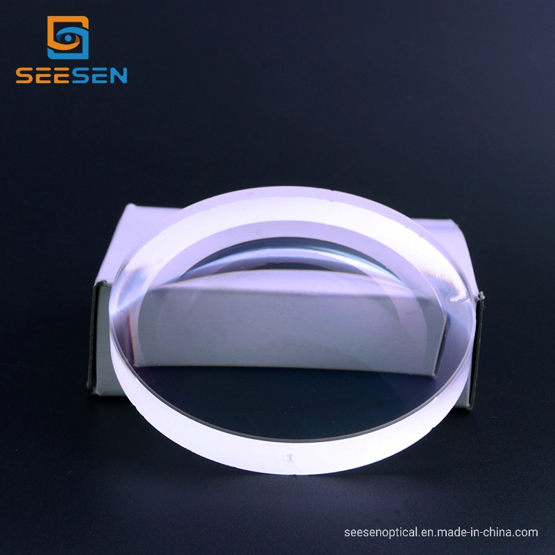 Semi-Finished High Index 1.61 Asp UV400 Hmc Optical Eyeglasses Lenses