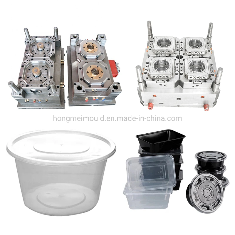 China Plastic 500ml High Speed Fresh-Keeping Box Injection Mould Hot Sale 2021 Thin-Wall Injection Mould