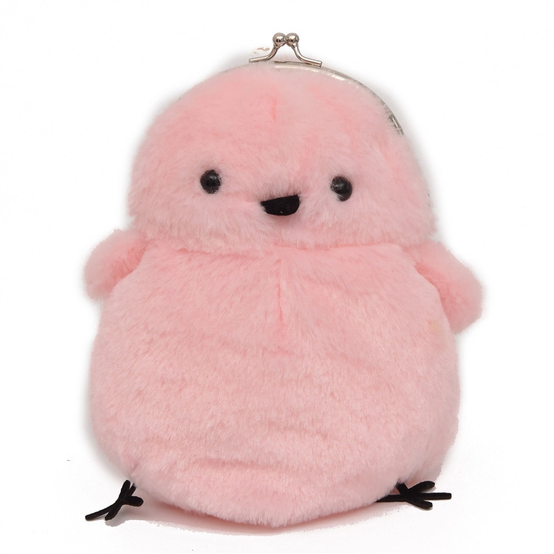 Chick Shape Single Shoulder Plush Bag Stuffed Coin Purse