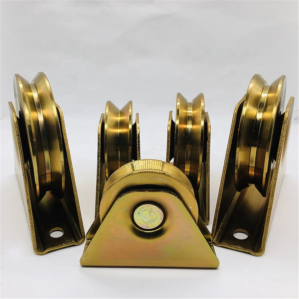 Single Bearing Door Pulley Full Support Bracket Sliding Gate Wheel