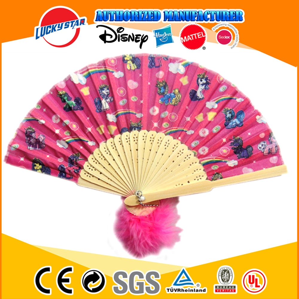 Cheap Bamboo Foldable Hand Fan for Summer Advertisement