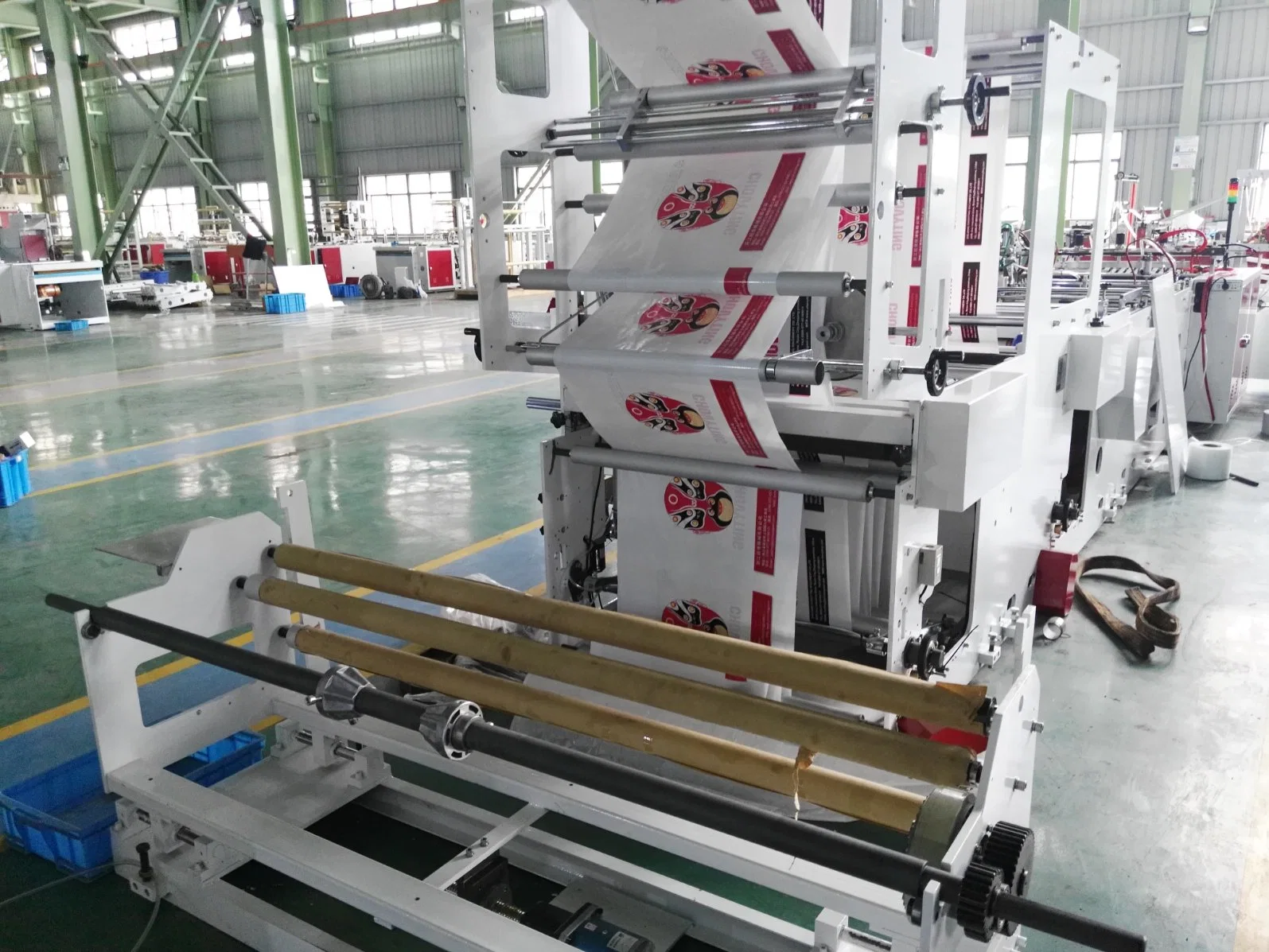 Automatic Polythene Ziplock Slef-Closing Bag PE Zipper Slider Bag Making Machine