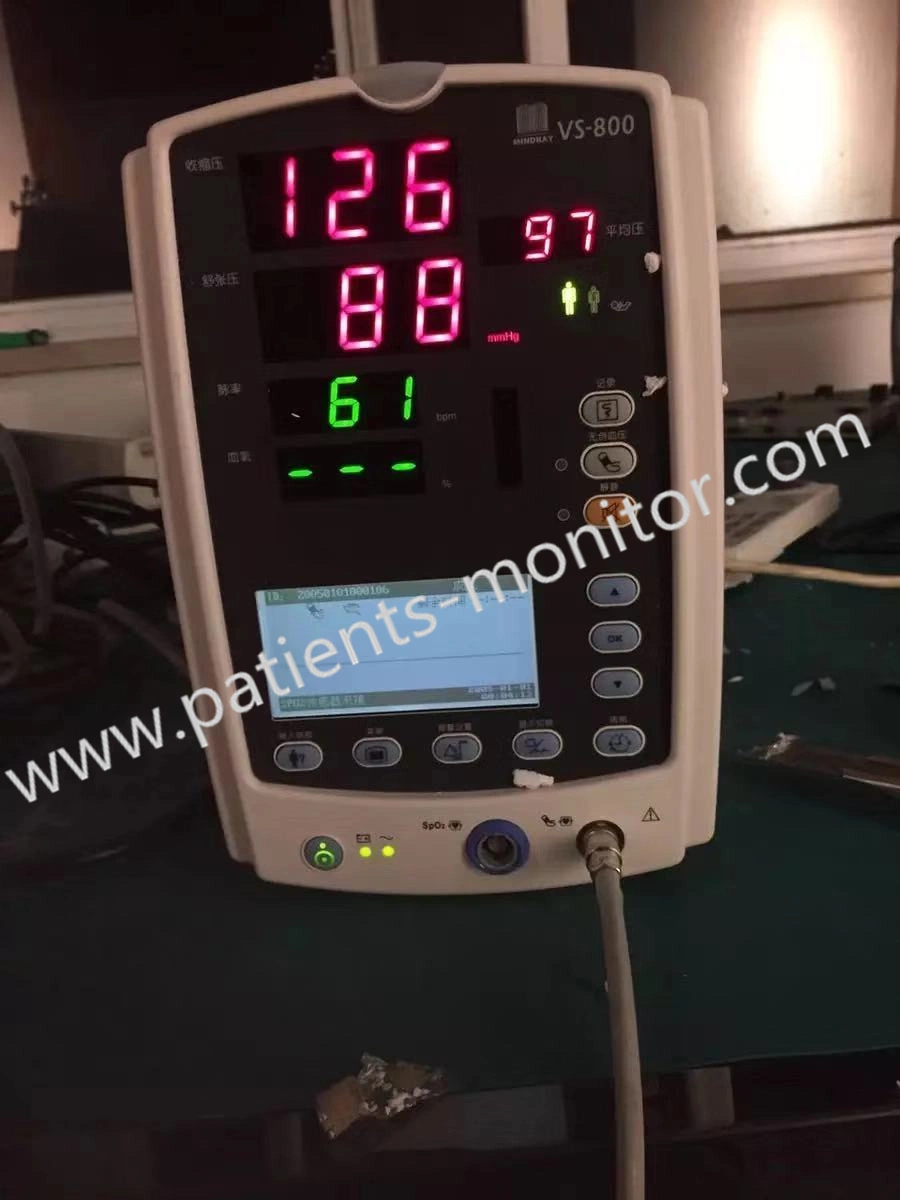 Mindray Vs-800 Vital Signs Patient Monitor Used But Working in Good Condition