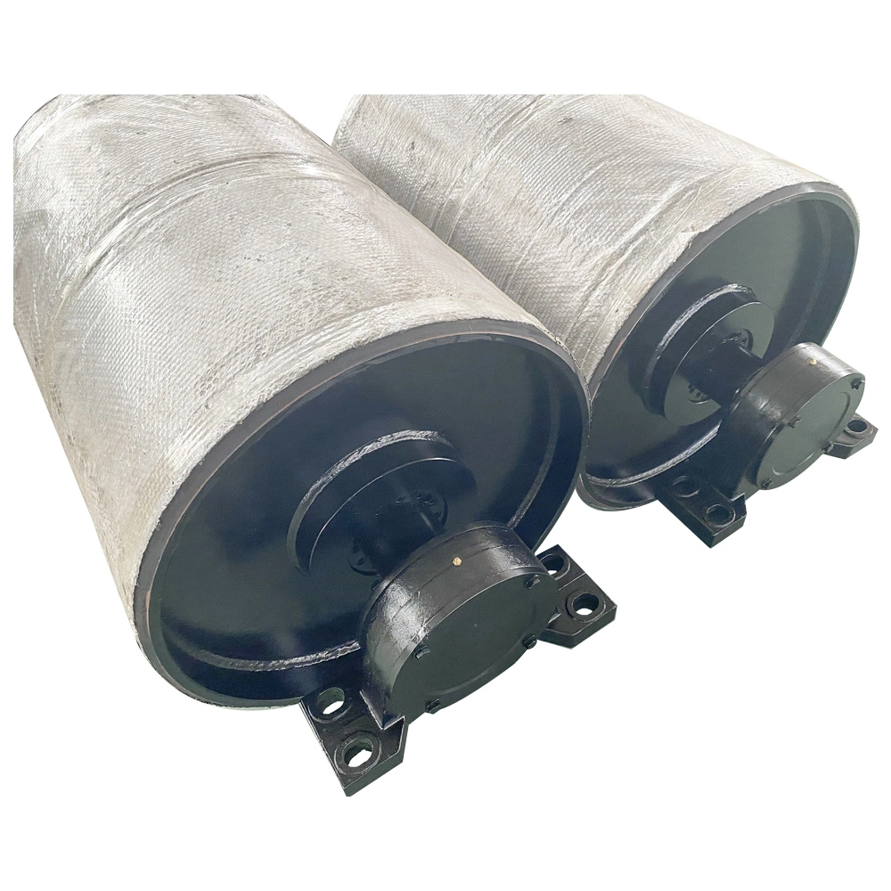 JIS Standard Belt Conveyor Bend Pulley for Fertilizer Plant