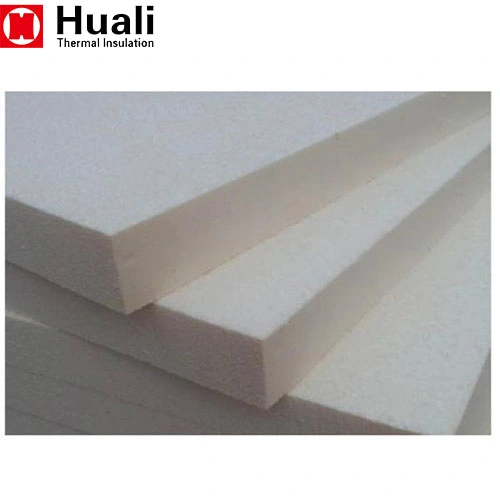 Low Thermal Conductivity Good Sound Absorption Aluminum Silicate Ceramic Fiber Board for Industrial Furnace