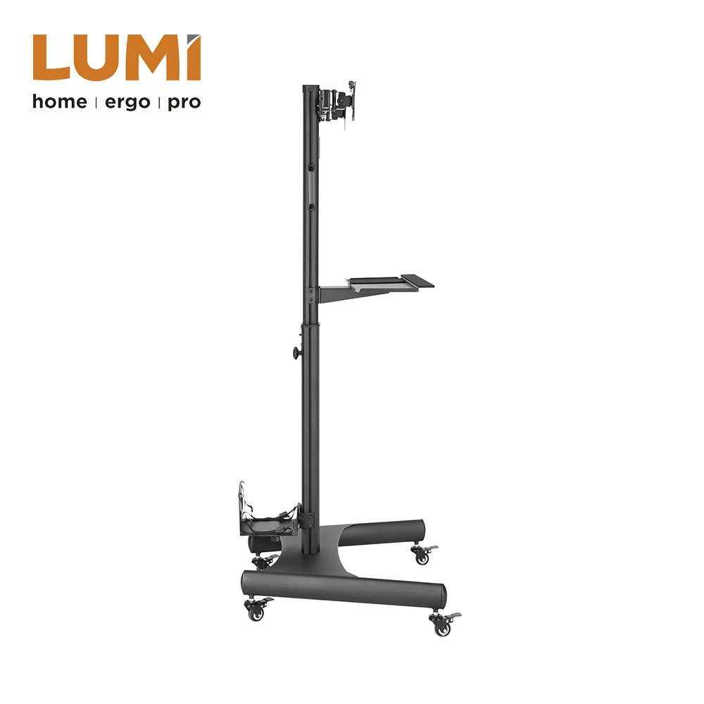 Ergonomic Height Adjustable Sit Stand PC Mobile Computer Workstation