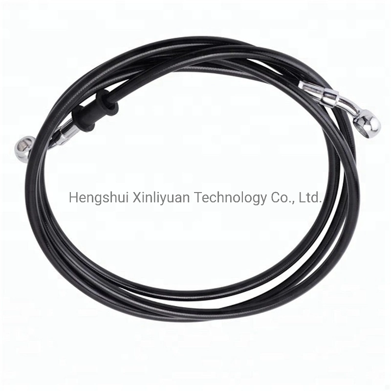 Automobile Parts Hydraulic Flexible Brake Steel Wire Armoured Hose Long Using Life