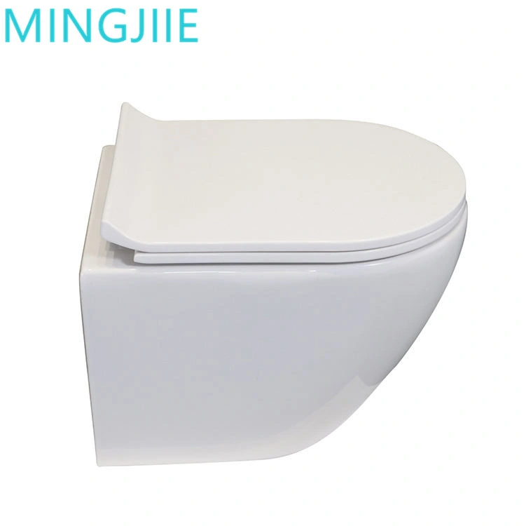 Wholesale/Supplier Round One Piece Tankless Toilet Bowl Sanitary Ware Ceramic Floor Mounted Wall Hung Toilet