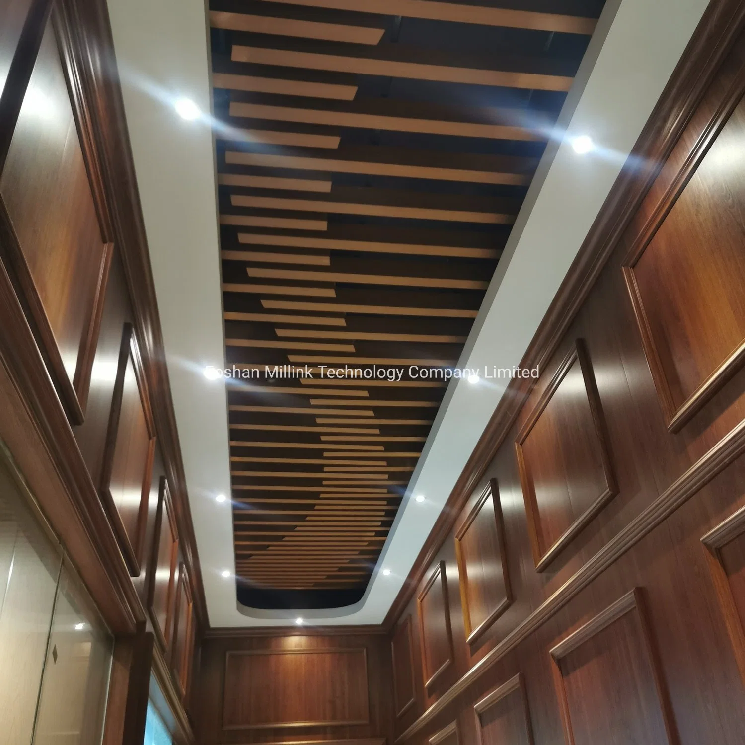 WPC PVC Interior Building Material PVC Ceiling Decorative Panels Wood Plastic Panel