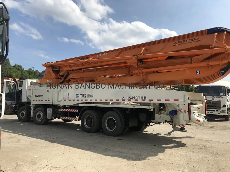 52m Zoomlion Mobile Concrete Pump Truck