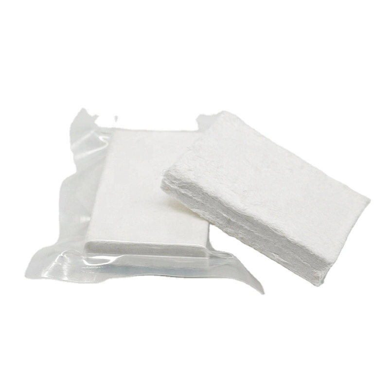 Disposable Medical Sterile Flat Roll Army Z-Fold Compressed Gauze