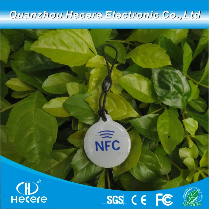 ISO14443A NFC ID Card Passive F08 RFID Key Tag for Community Management