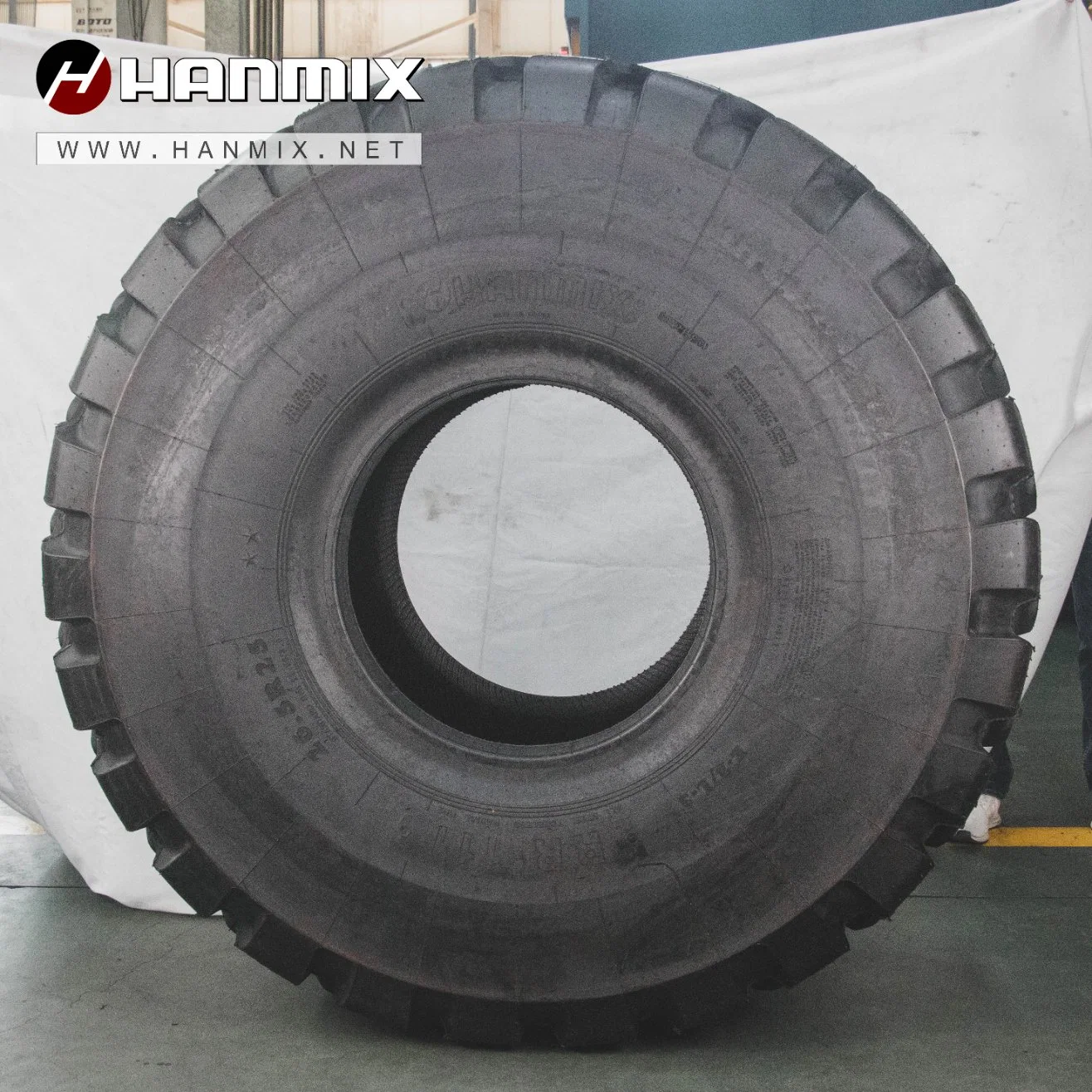 Hanmix OTR Tire off-The-Road Tire E3/L3 Loader Grader Articulated Dumpers All Steel Tyre Radial Tyre 21.00r33 18.00r33 24.00r35 11.00r20