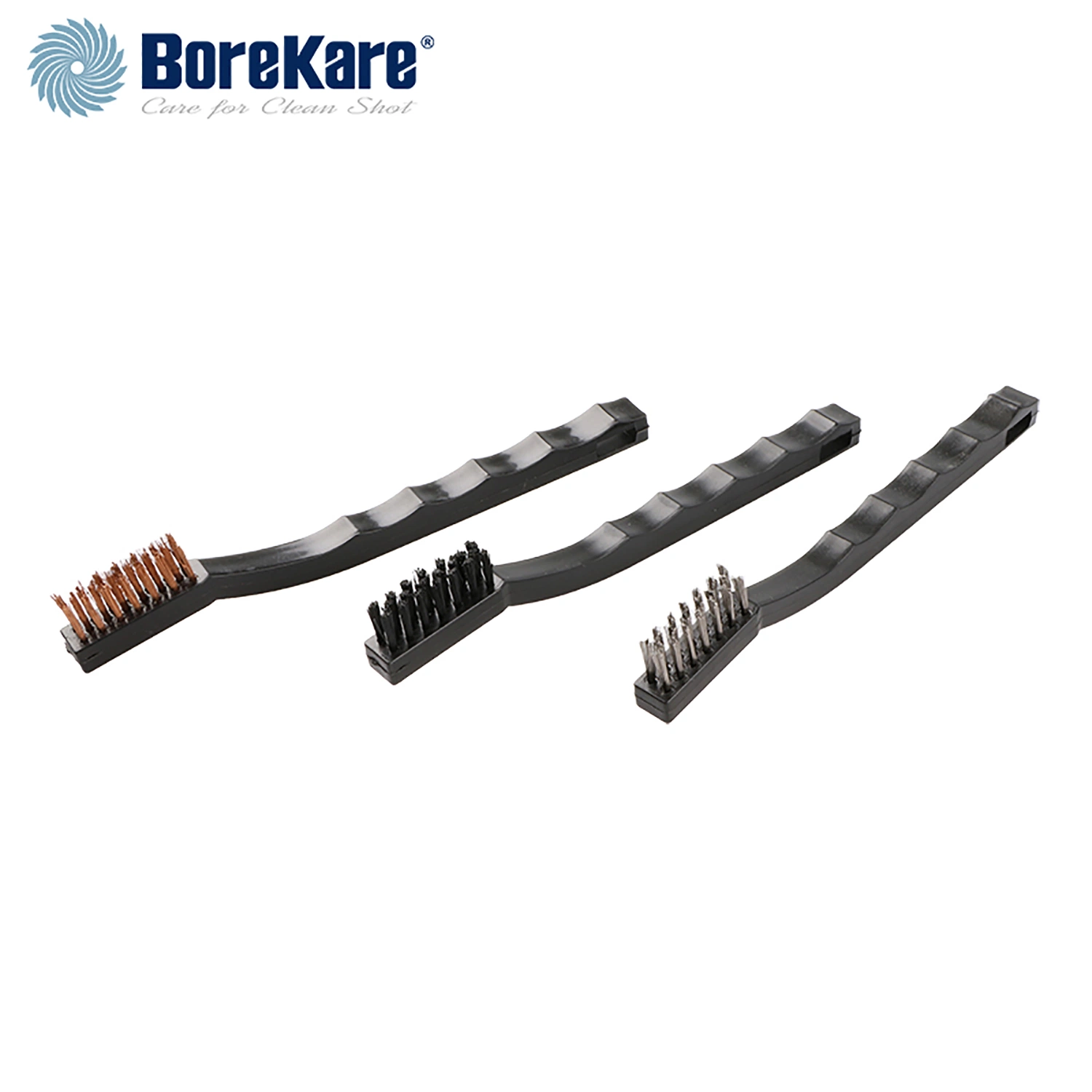 Borekare Gun Cleaning Accessorise Single End Brush Metal Toothbrushes All Purpose Brush