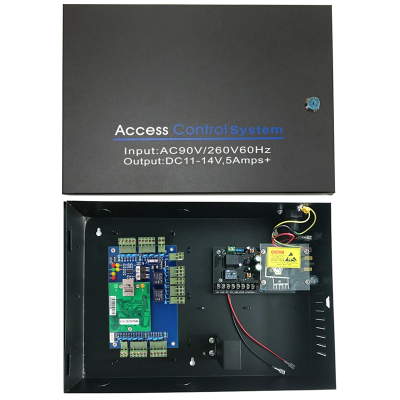 2 Door Access Control Circuit Board with AC110V/220V Power Supplies