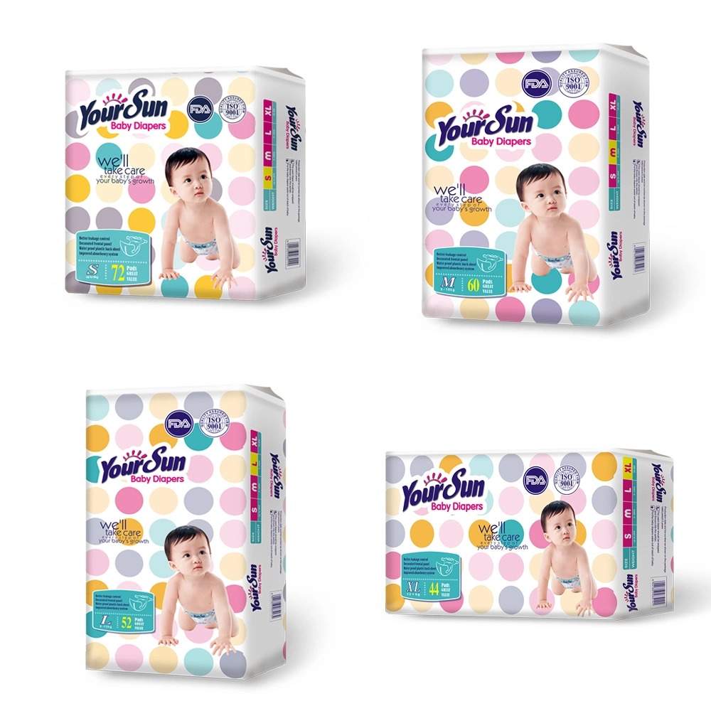 Yoursun Disposable Baby Diaper Nappies Suitable for Sensitive Skin with Cheap Price