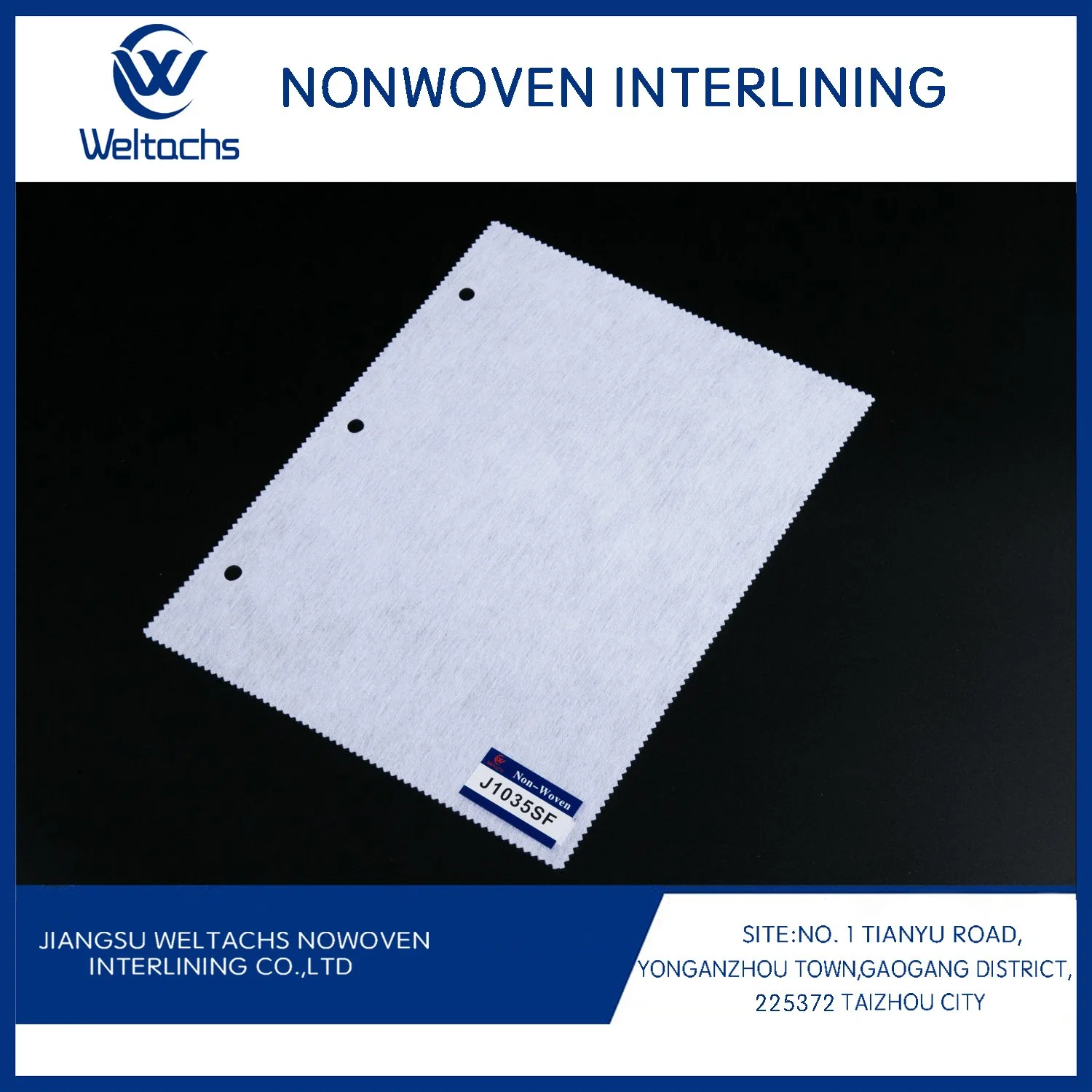 Fusible Non-Woven Interlinings&Linings Hard Feeling 1060hf