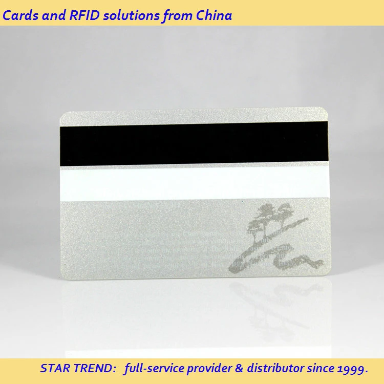 PVC/PET/carte papier utilisée comme carte de membre/Business Card/carte-cadeau/carte VIP/Gold et Silver Card/carte à bande magnétique, plastique Smart Carte NFC tag RFID, carte RFID