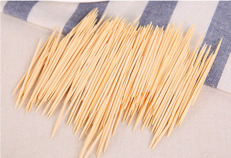 Manufacturer Disposable Wooden Bamboo Mint Toothpick Cello Individually Wrap Flavor Mint Toothpicks