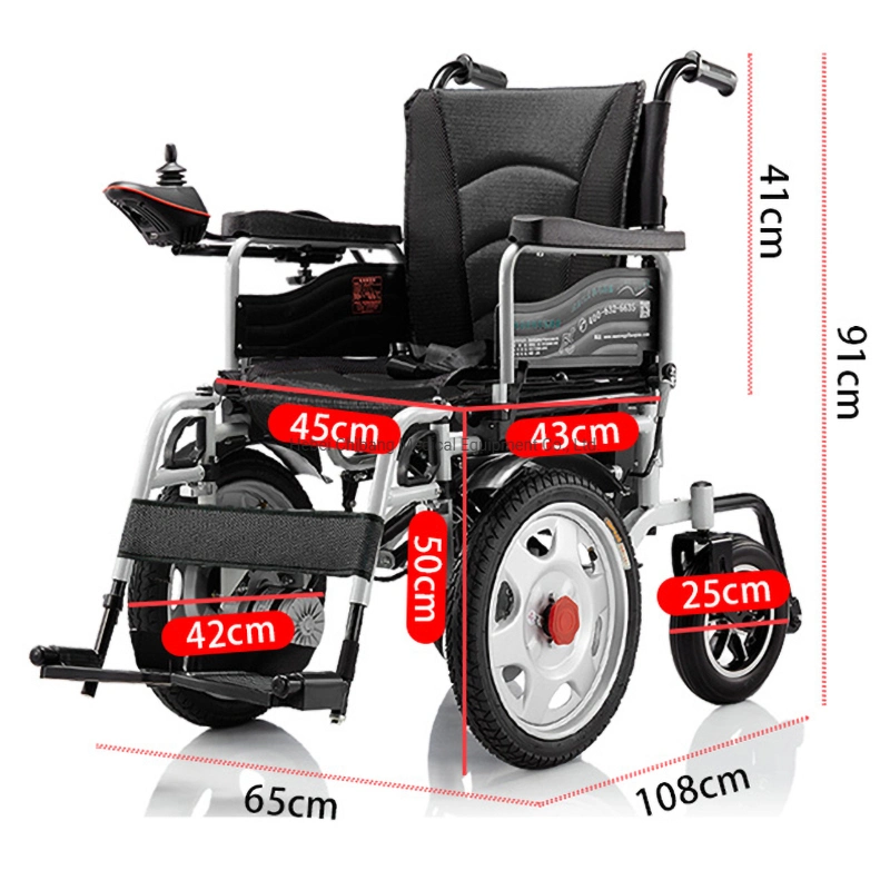 Factory Outlet Medical Equipment Electric Power Wheelchair with CE Certification