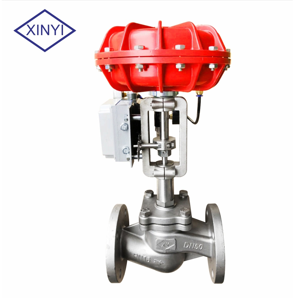 Xysp20 Pneumatic Film Valve Steam Temperature Proportional Control Valve with SMC Positioner Product