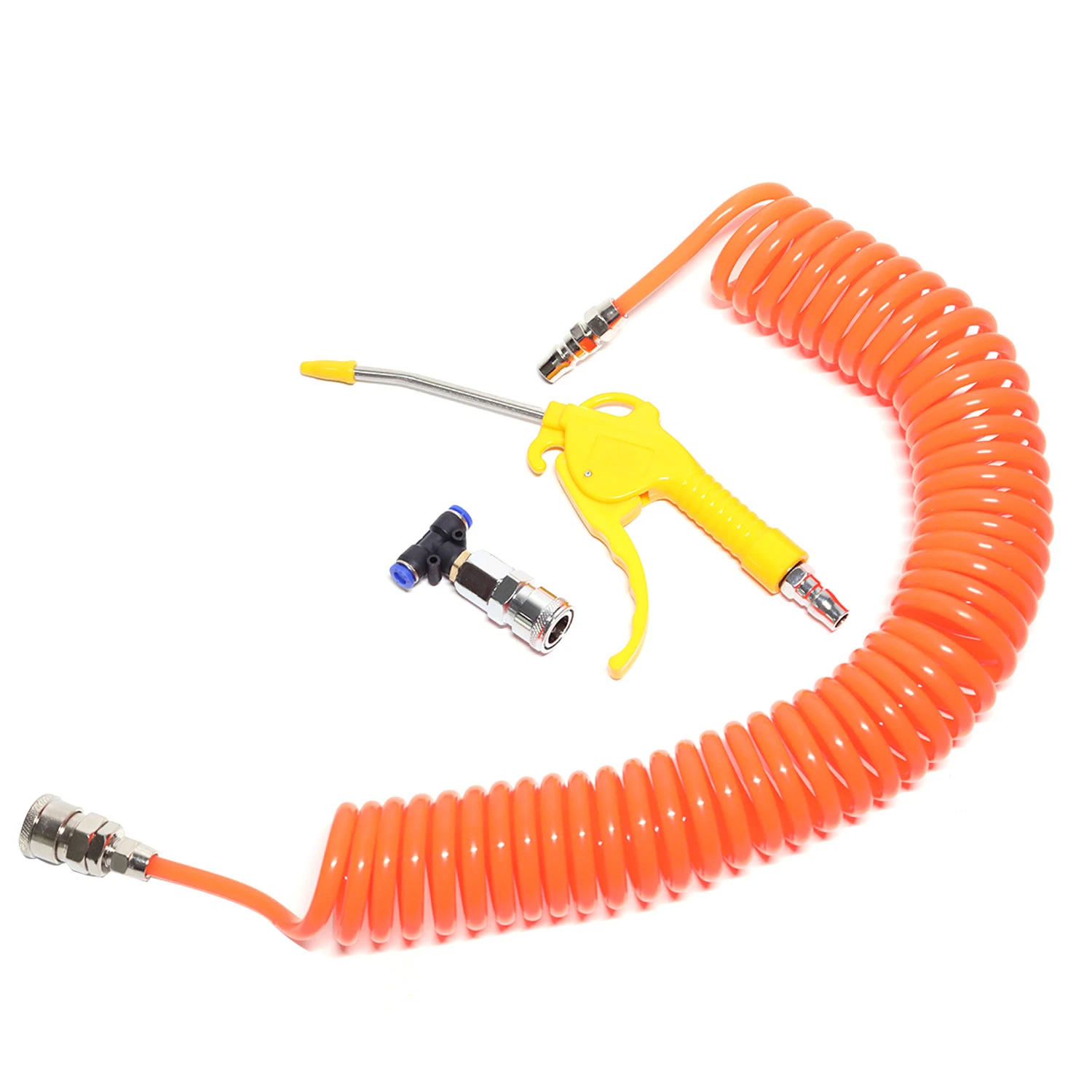 Heavy Duty Truck Cleaning Air Duster Blow Gun with 9 Meter Long Coil