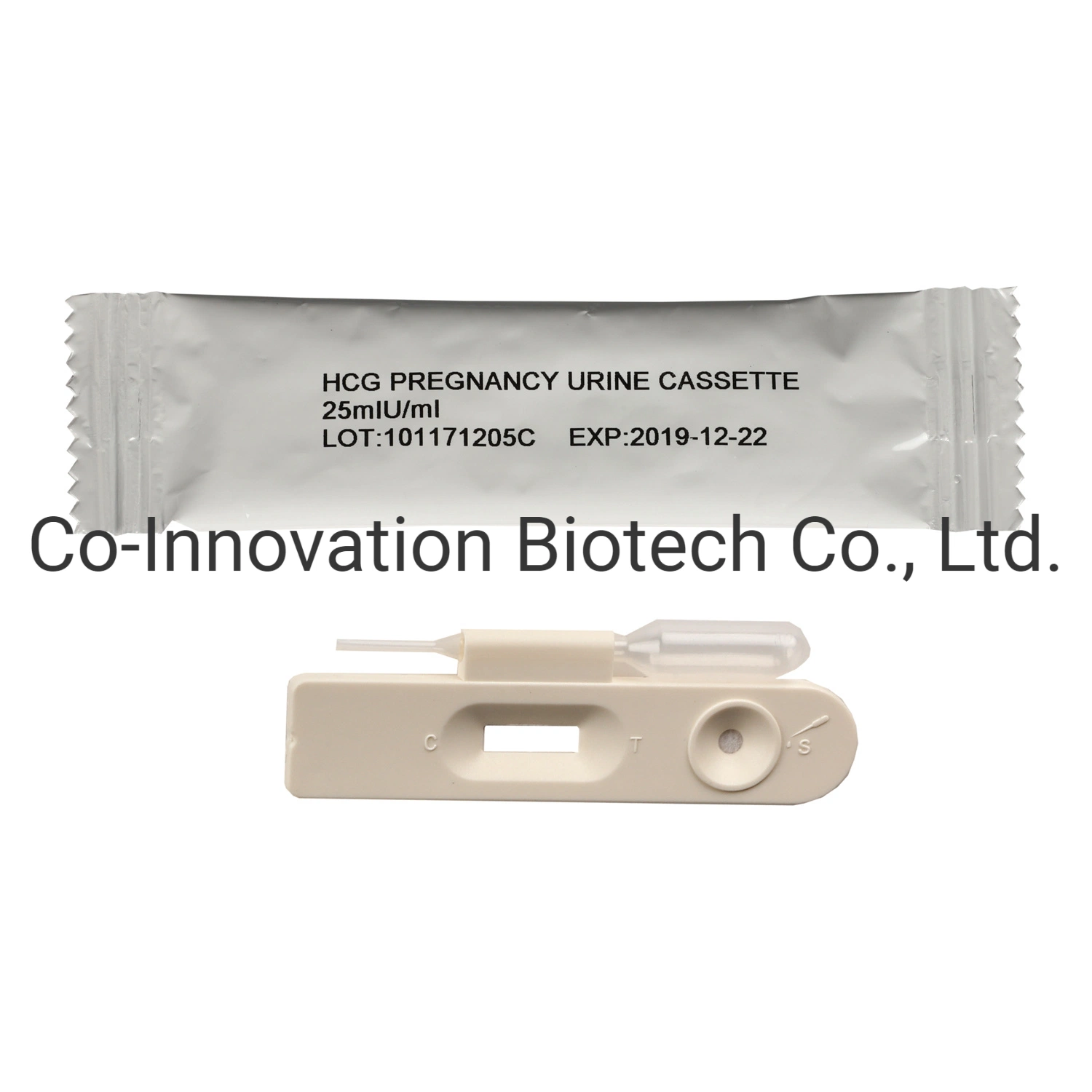 Private Pregnancy Cassette Test HCG Urine Test FDA Cleared