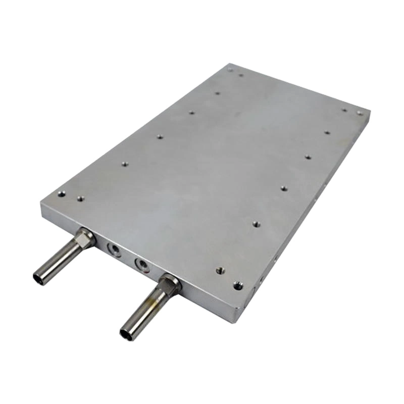 Battery Chiller Liquid Cold Plate Traffic Equipment Water Cooling Plate