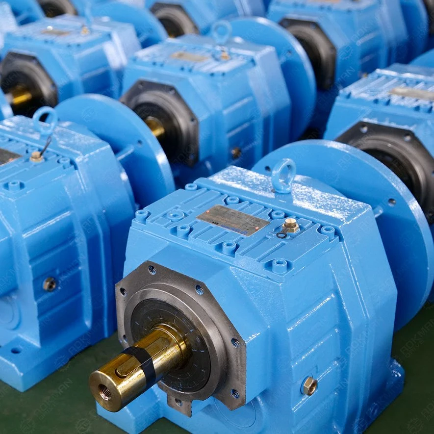 0.12-160kw in Line R Series Helical Gear Motor (R, RF, RS, RFS, RM)