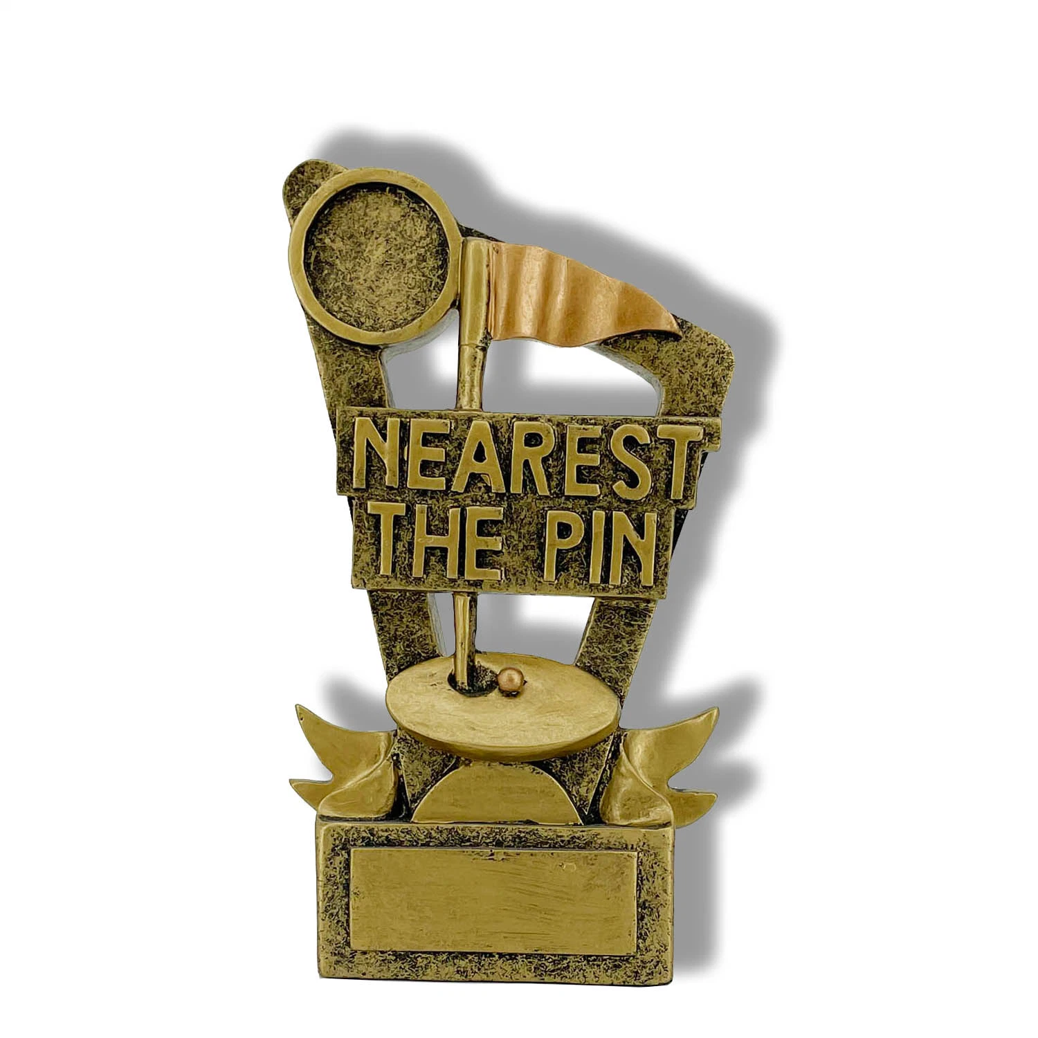 Troféu de resina Golf Award Estátua de Sports Loja de decoração de promoção