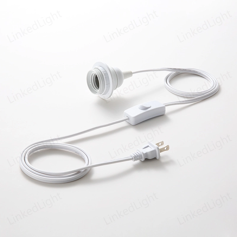 Chinese Supplier cUL American Polarized Plug Light Lamp Cord Kits with on off Switch