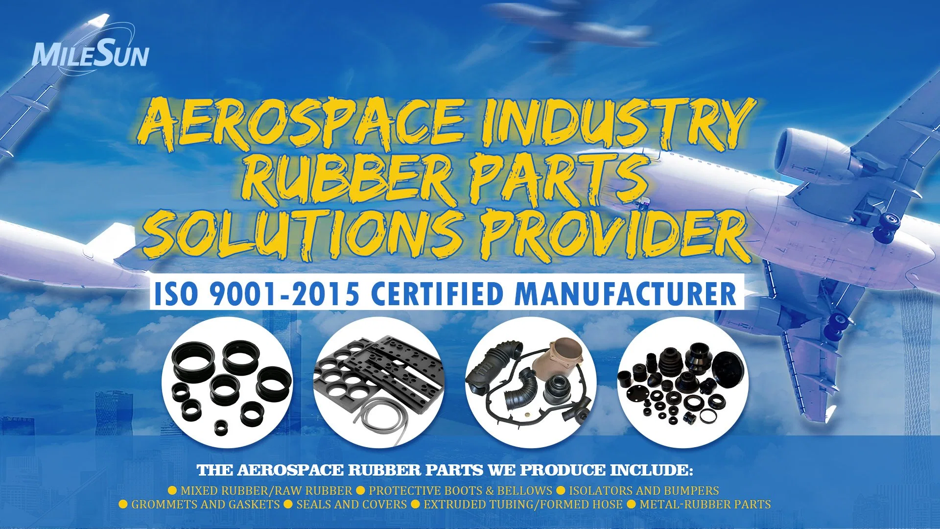 Extreme Low and High Temperature Rubber Component Anti-Fungus Rubber Materials