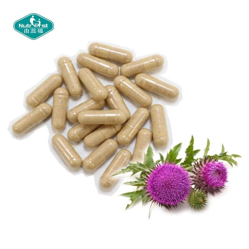 Nutrifirst Liver Function Support Turmeric Dandelion Powder Milk Thistle Extract Silymarin Capsule