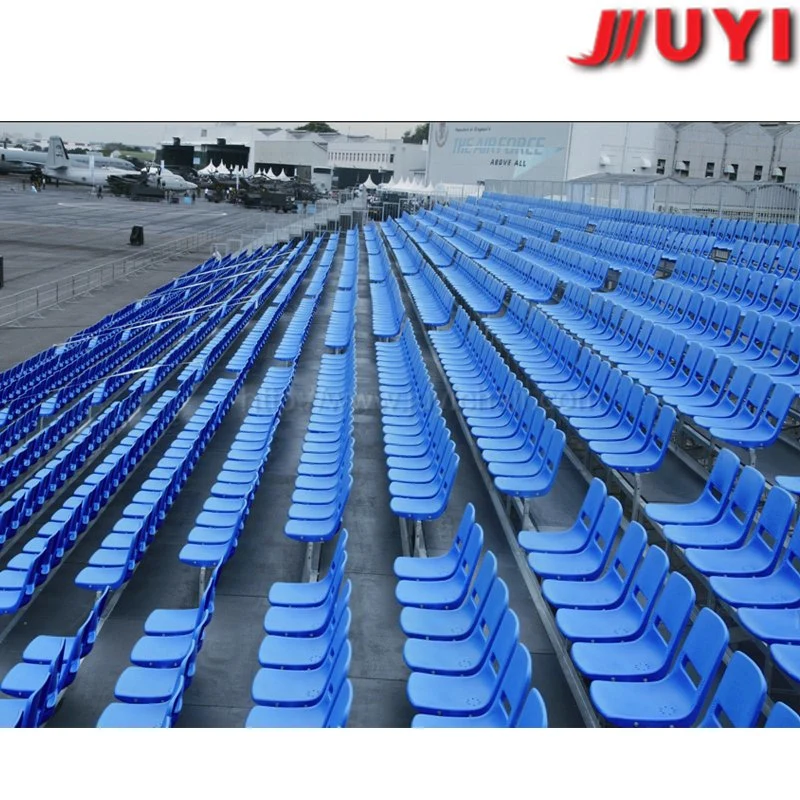 Factory Price School Football Soccer Games Grandstand Demountable Sports Equipment Plastic Seats Anti-UV Steel Bleachers