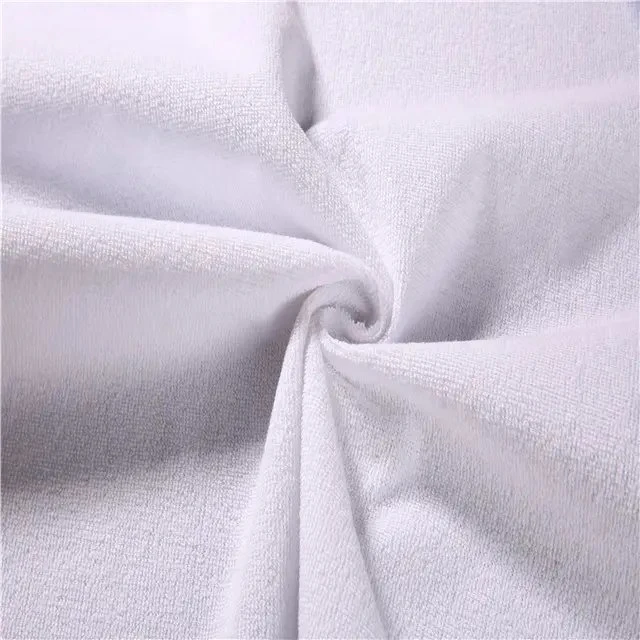 Anti-Bacteria Soft White Lyocell Knitting Pul Laminated Waterproof Fabric for Home Textiles