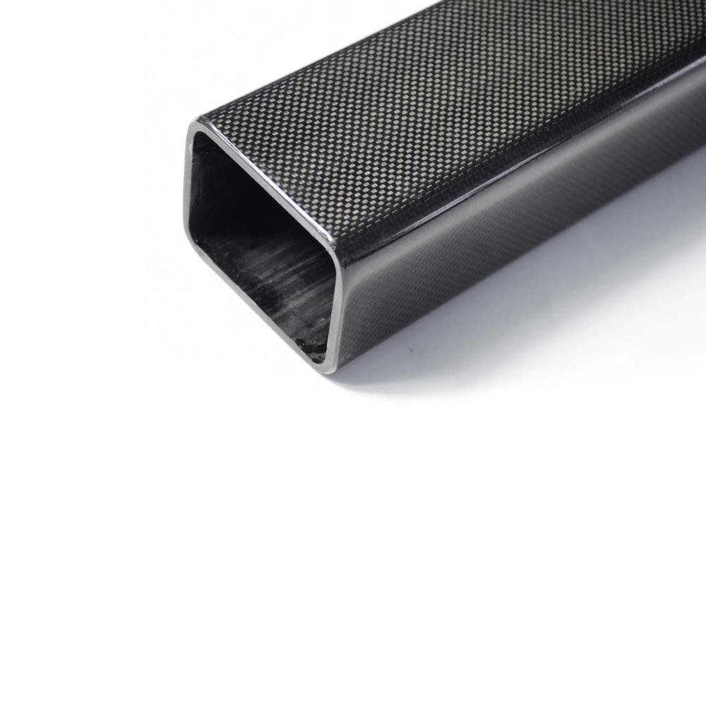 High Modulus 3K Carbon Fiber Tubes Round Square Tubes Custom Shape Pipes