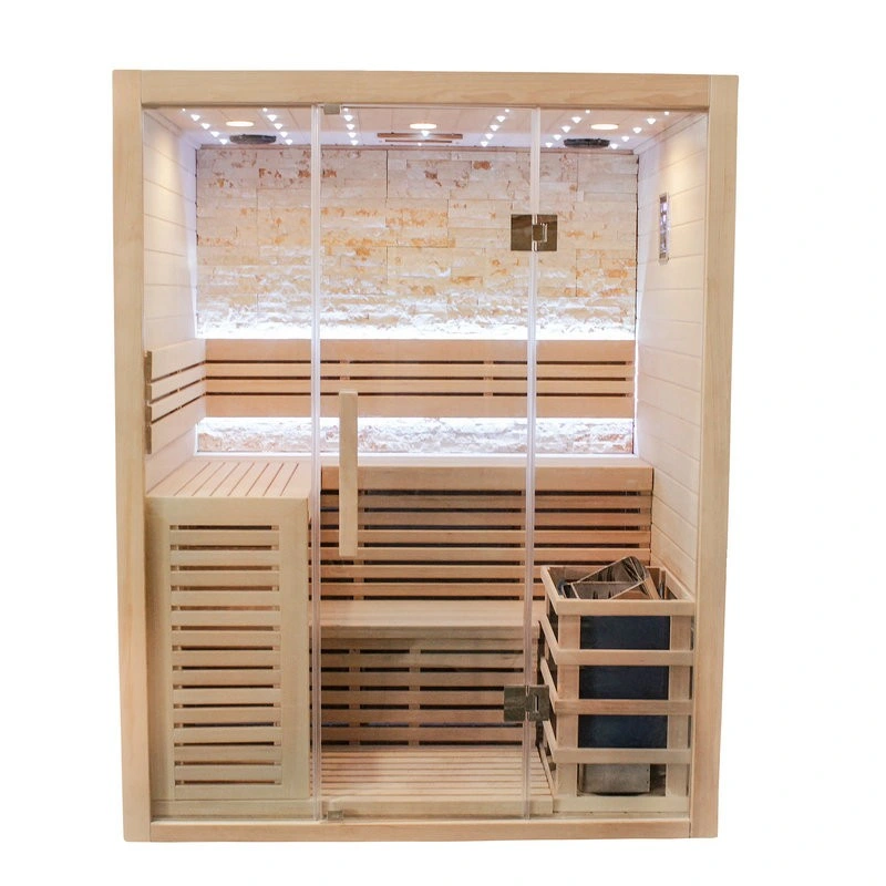 China Supplier Home Use Luxury Steam Sauna with Glass Door