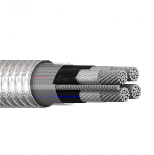 La armadura de acero galvanizado Cable Mc 12/2 12/3 14/2 14/3 con revestimiento de PVC