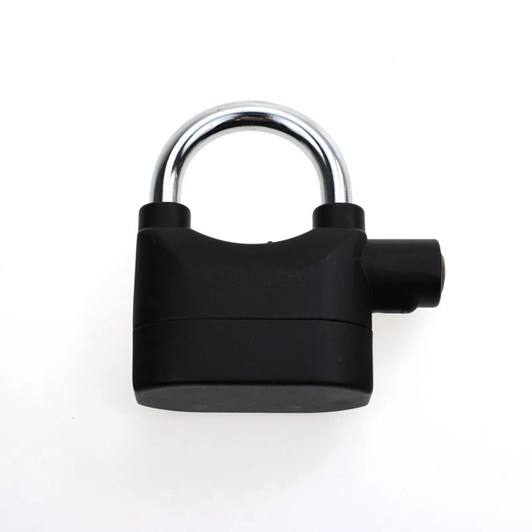 Yh1243 Universal Security Alarm Lock 110dB with 3 Keys Black System Anti-Theft for Door Motor Bicycle Padlock