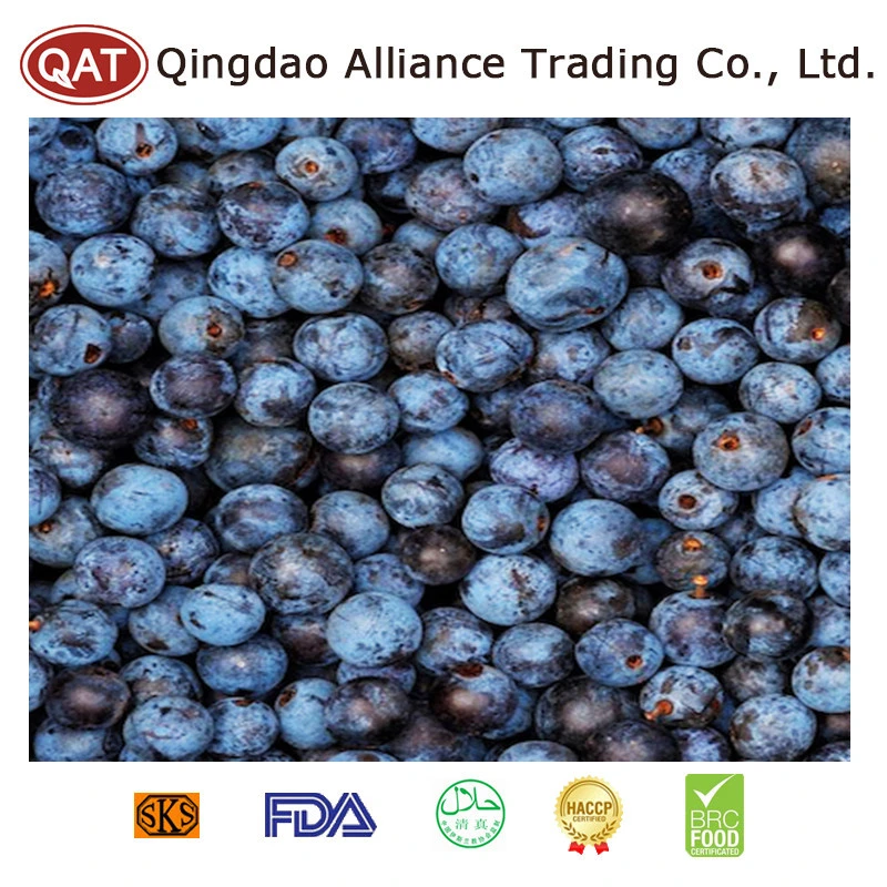 Natural Organic IQF Frutas de arándano congelado de calidad superior con venta al por menor Precio al por mayor