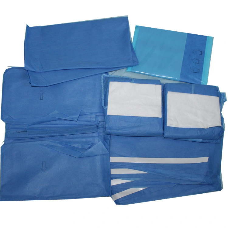 La fabrication de professionnels de la moelle épinière jetables SURGICAL DRAPE Pack mixte