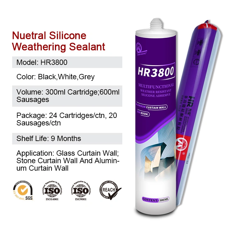 Good Quality Outdoors Weatherproof Fire Proof Strong Adhesive RTV Silicone Sealant Bulk