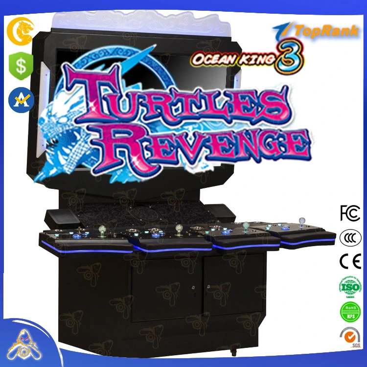 Alto beneficio de alto holding Originales de fábrica Casino Arcade Mayorista/Proveedor Hunter Juego de Amusement dinero Pesca habilidad de mesa máquina de juego Ocean King 3 Venganza de las Tortugas