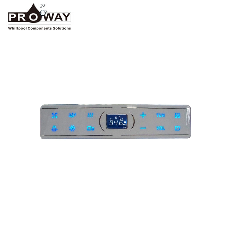 Proway Buthtub parte de control Accesorios hidromasaje Panel de control (PR-B12).