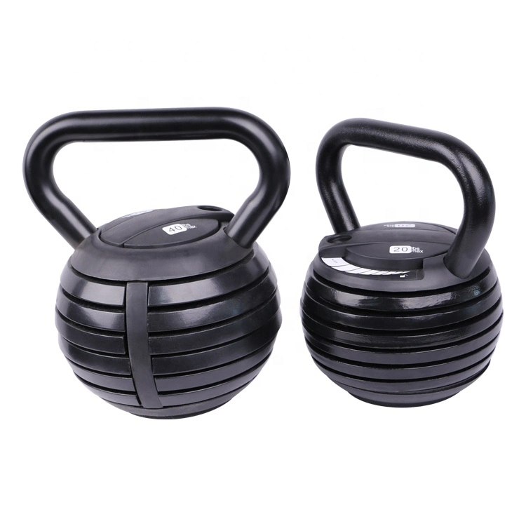 Equipo profesional Logo personalizado Multifunction Kettlebell ajustable portátil de alta calidad