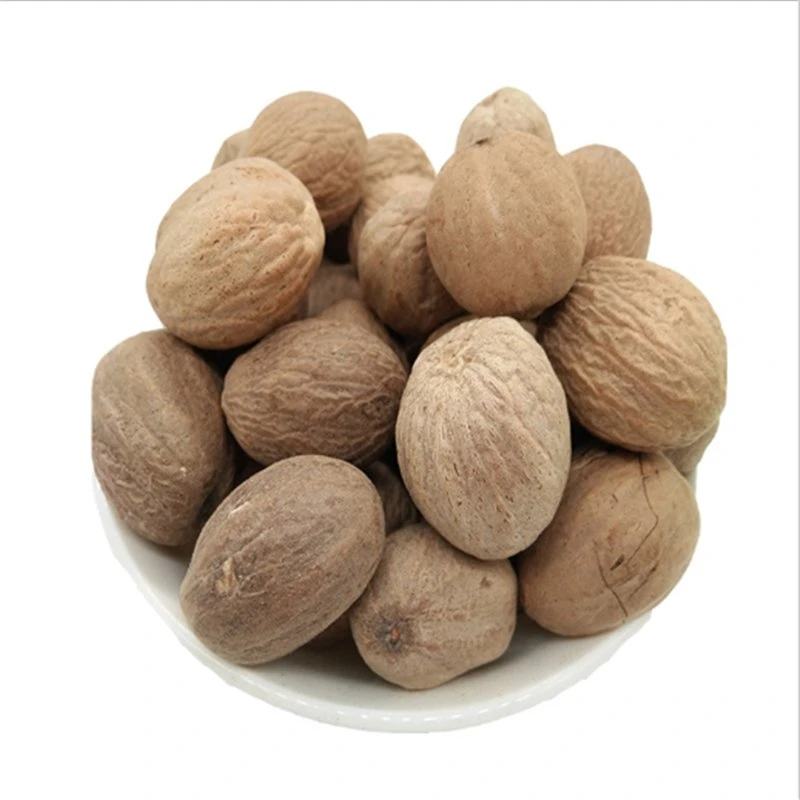 Rou Dou Kou Bulk Chinese Natural Herbal Myristica Fragrans Dried Whole Nutmeg For Spice